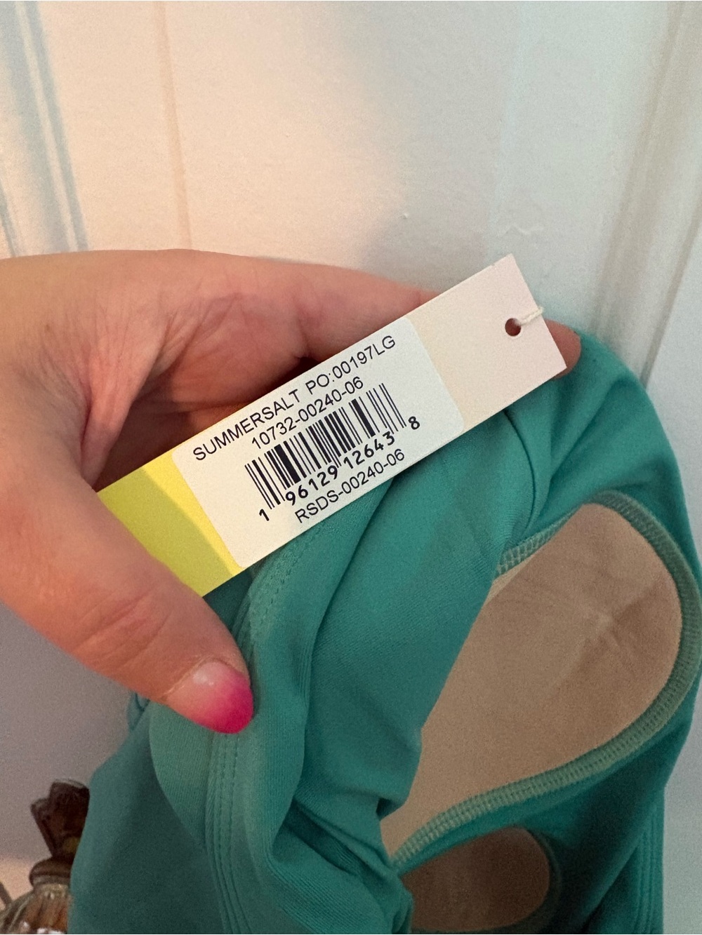 NWT - Summersalt Sidestroke One Shoulder One Piece Swimsuit 6 - Picture 6 of 8